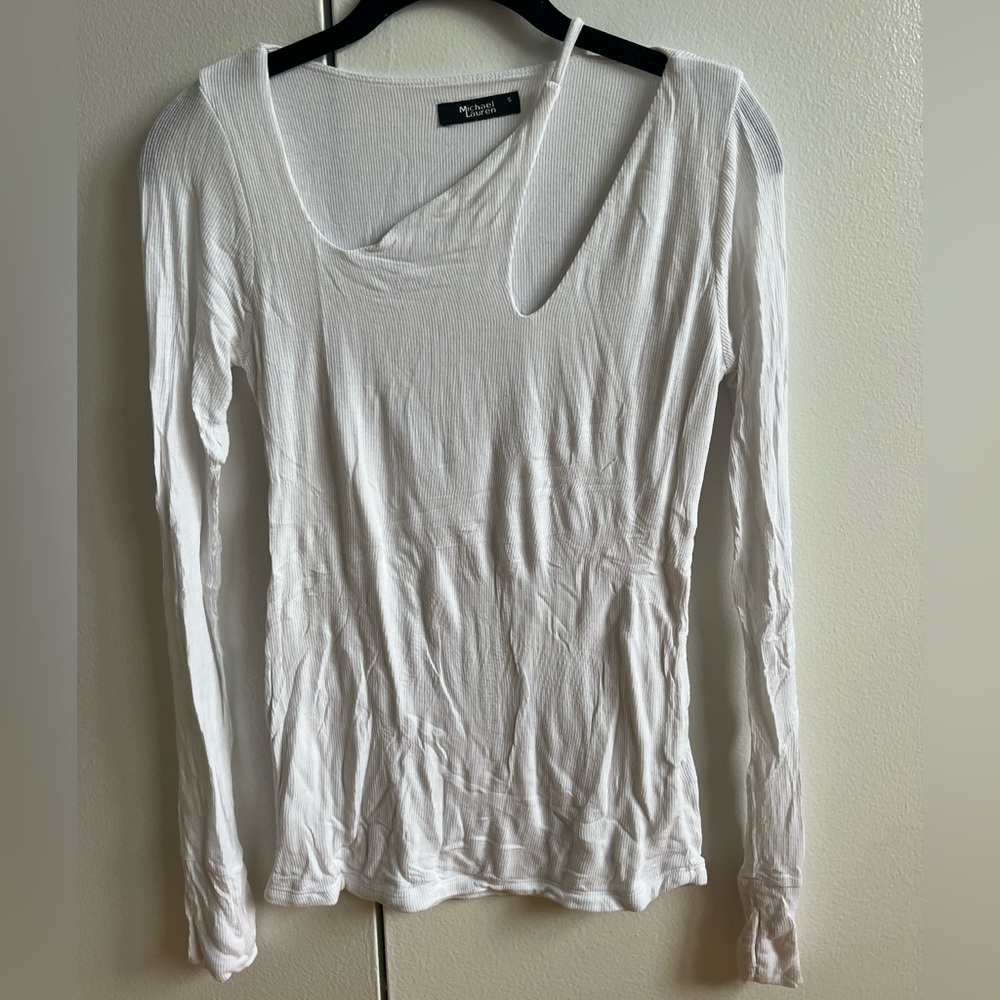 MICHEAL LAUREN LONG SLEEVE TOP size small